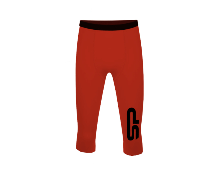 Pantalón Térmico 3/4 ROJO