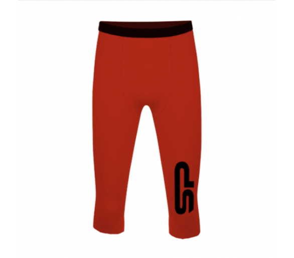 Pantalón Térmico 3/4 ROJO