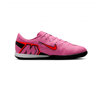 NIKE AIR ZOOM MERCURIAL VAPOR 16 ACADEMY IC Magic Flamingo-Black-Total Crimson FQ8434-600