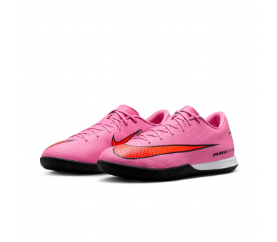 NIKE AIR ZOOM MERCURIAL VAPOR 16 ACADEMY IC Magic Flamingo-Black-Total Crimson FQ8434-600