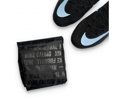 BOTA NIKE AIR ZOOM MERCURIAL VAPOR 16 ELITE FG Black-Ice Blue FQ1457-001