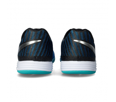 NIKE LUNAR GATO II Metallic Silver-Black-Neptune Blue 80456-014