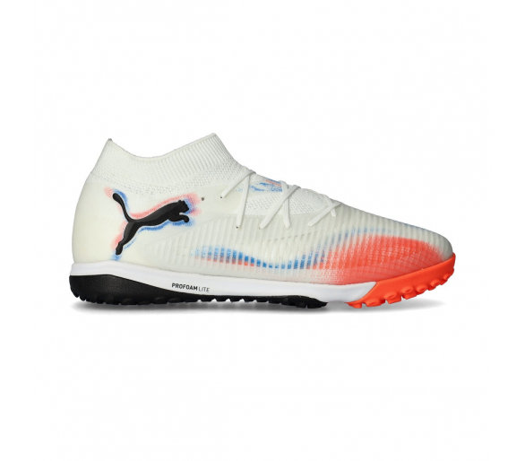 Puma Future 8 Pro Cage Turf White-Black-Glowing Red 108592-01