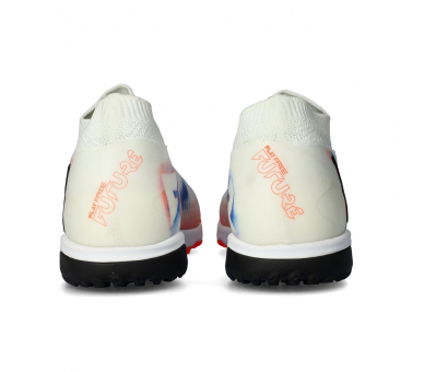 Puma Future 8 Pro Cage Turf White-Black-Glowing Red 108592-01