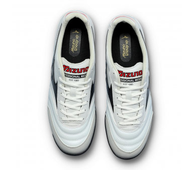 Mizuno Morelia Sala Pro Turf White-Black-Chinese Red Q1GB2513-09