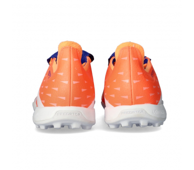 adidas Predator League FT Turf Signal Core-White-Beam Orange JQ1074