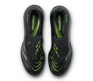 adidas Predator League FT Turf Core Black-Carbon-Lucid Lemon JQ1073