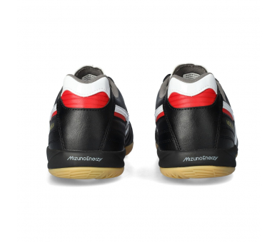Mizuno Morelia Sala Elite IN Black-White-Chinese Red Q1GA2512-01