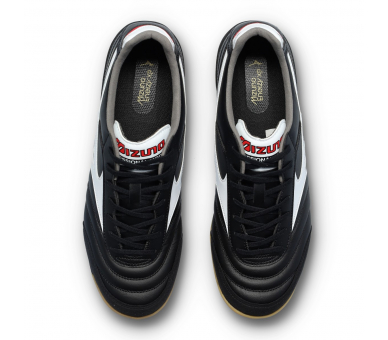 Mizuno Morelia Sala Elite IN Black-White-Chinese Red Q1GA2512-01