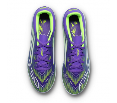 adidas F50 Club In Purple Rush-Ftwr White-Lucid Lemon JI0023