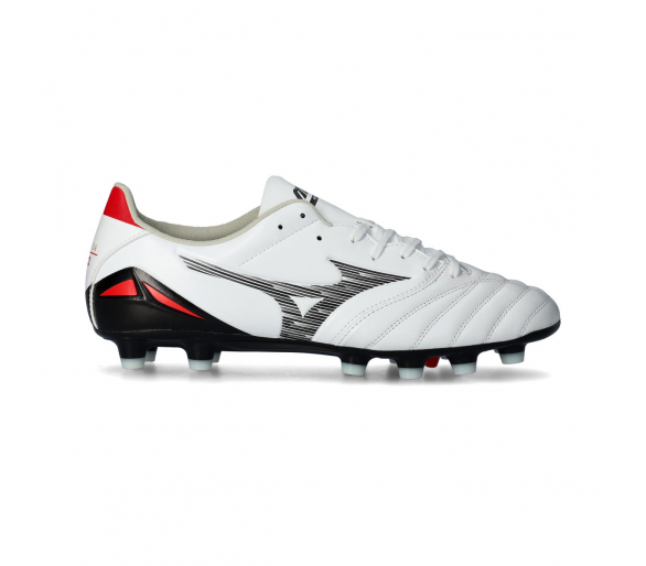 Mizuno Morelia Neo IV Pro FG White-Black-Chinese Red P1GA2534-09