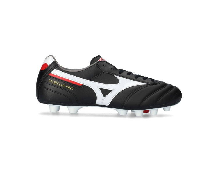 Mizuno Morelia II Pro FG Black-White-Chinese Red P1GA2506-01