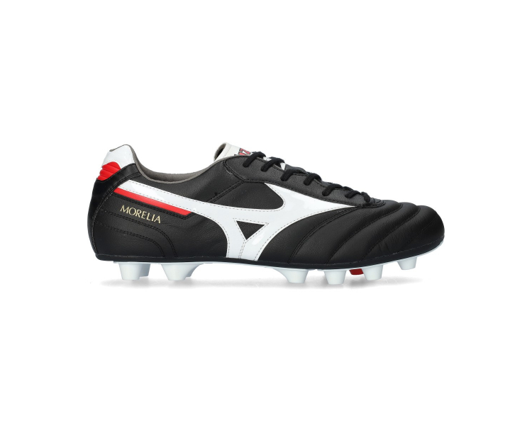 Mizuno Morelia II Elite FG Black-White-Chinese Red P1GA2504-01