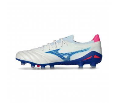 Mizuno Morelia Neo IV Beta Elite FG White-Tanager Turquoise-Pink P1GA2542-25