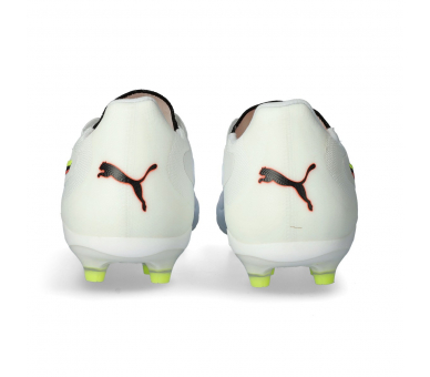 Puma King 20 Pro FG/AG White-Glowing Red-Yellow Alert 108461-01