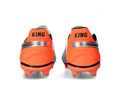 Puma King Match FG/AG White-Silver-Glowing Red 108832-01