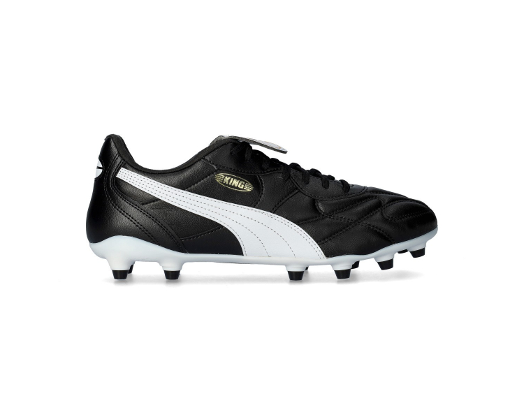 Puma King Top FG/AG White-Silver-Gold 108472-01