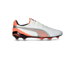 Puma King Ultimate FG/AG White-Silver-Glowing Red-Black 108821-01