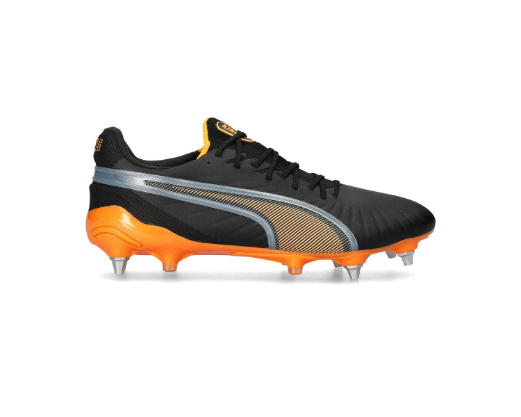 Puma King Ultimate MxSG Black-Heat Fire-Silver 108817-02