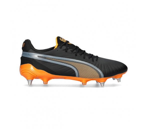 Puma King Ultimate MxSG Black-Heat Fire-Silver 108817-02