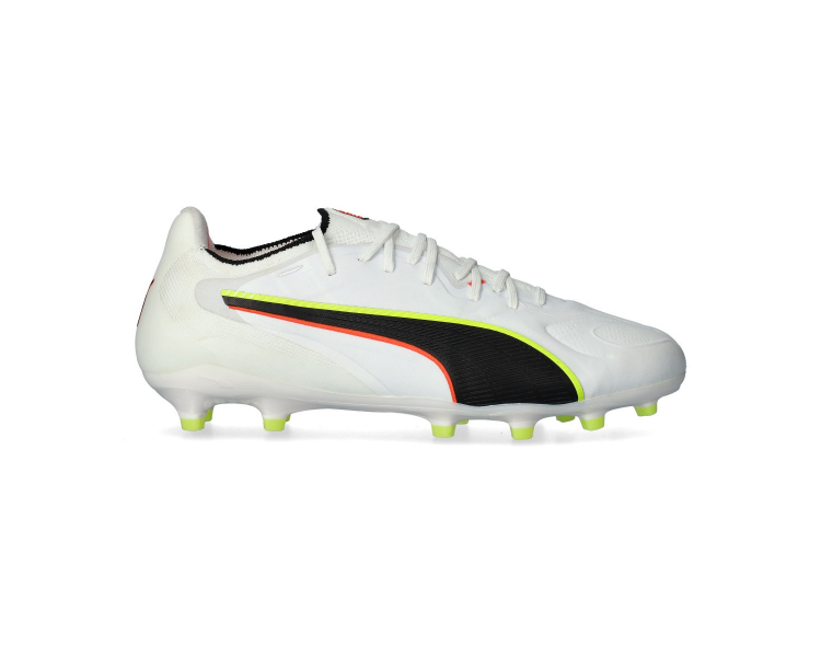 Puma King 20 Ultimate FG/AG White-Glowing Red-Yellow Alert 108457-01
