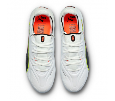 Puma King 20 Ultimate FG/AG White-Glowing Red-Yellow Alert 108457-01