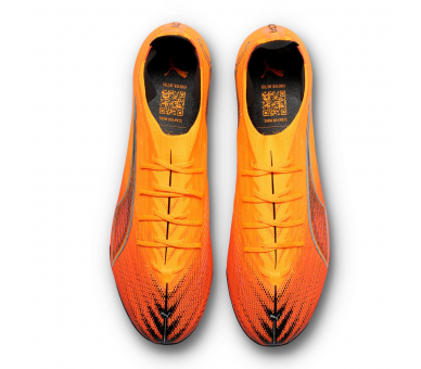 Puma Ultra 6 Carbon FG Heat Fire-Black-Glowing Red 108512-03