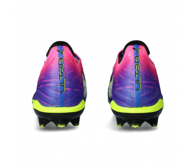 Puma Ultra 6 Carbon Nitro FG Blue-Luminous Pink -Lime Squeeze-White-Black 108742-01