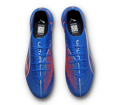 Puma Ultra 6 Ultimate FG Ultra Blue-White-Glowing Red 108557-01