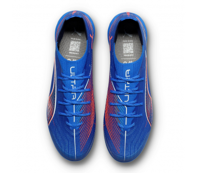 Puma Ultra 6 Ultimate AG Ultra Blue-White-Glowing Red 108555-01