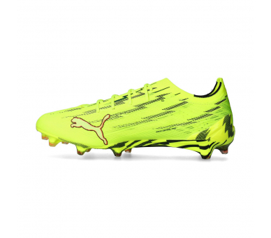 Puma Ultra 6 Ultimate FG Yellow Alert-Black-Silver-Glowing ref. PU_108699-01
