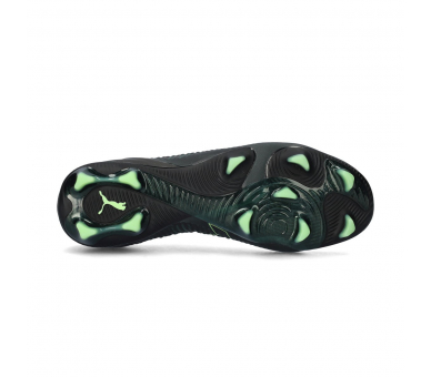 Puma Future 8 Ultimate Low FG Black-Fizzy Light-Green Terrain ref. PU_108586-02