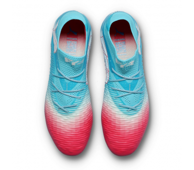 Puma Future 8 Ultimate Re-Charge FG Hero Blue-White-Sunset Pink ref. PU_108756-01