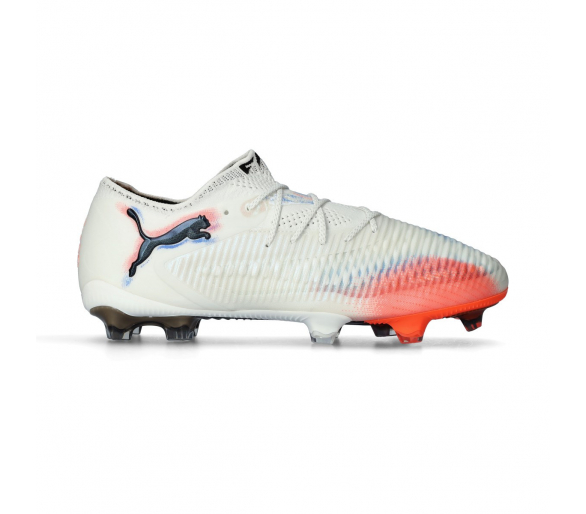 Puma Future 8 Ultimate Low FG White-Black-Glowing Red ref. PU_108586-01