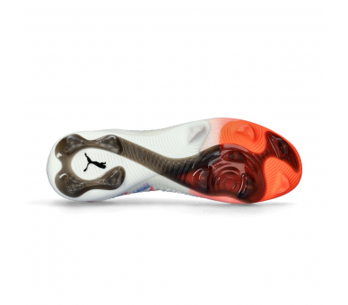Puma Future 8 Ultimate Low FG White-Black-Glowing Red ref. PU_108586-01