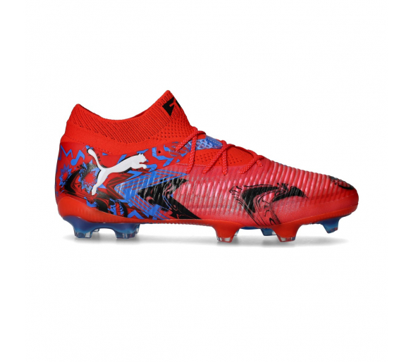 Puma Future 8 Ultimate Playmakers FG Red-Black-Ultra Blue-Pink Pixel ref. PU_108748-01