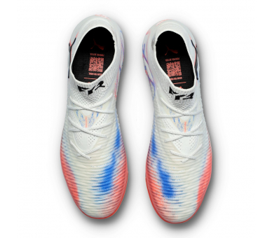 Puma Future 8 Ultimate AG White-Black-Glowing Red ref. PU_108582-01