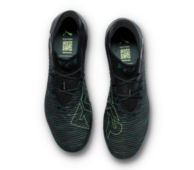 Puma Future 8 Ultimate AG Black-Fizzy Light-Green Terrain ref. PU_108582-02