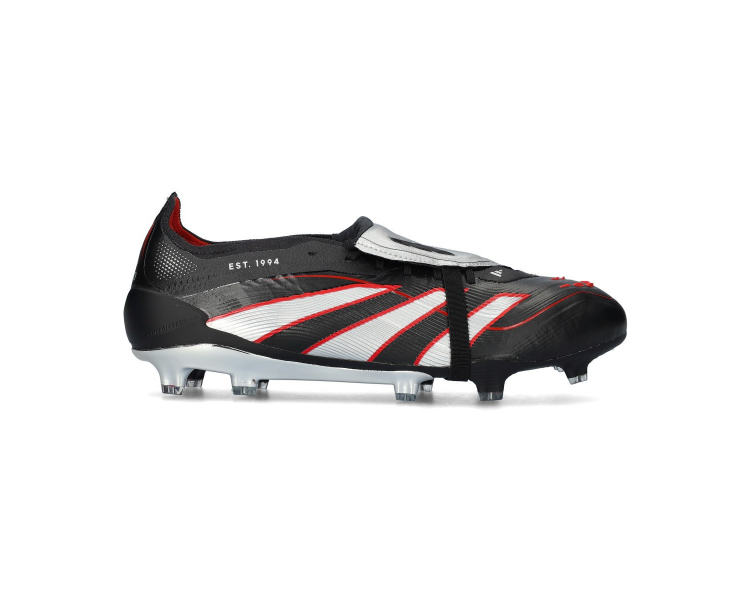adidas Predator Elite FT FG Leather Core Black-Silver Met-Vivid Red ref. AD_JS0563