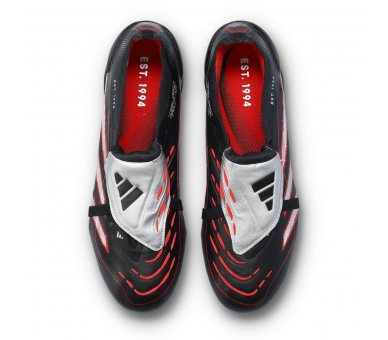adidas Predator Elite FT FG Leather Core Black-Silver Met-Vivid Red ref. AD_JS0563
