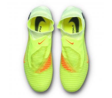 Nike Phantom 6 High Elite FG yper Crimson-Black-Limelight ref. NI_HJ2147-800