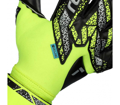 Guantes Reusch Attrakt Duo Evolution Safety yellow-Silver-Black ref. RE_5570055-2025