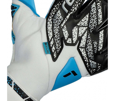 Guantes Reusch Attrakt Aqua Evolution White-Black-Aqua blue ref. RE_5570455-1126