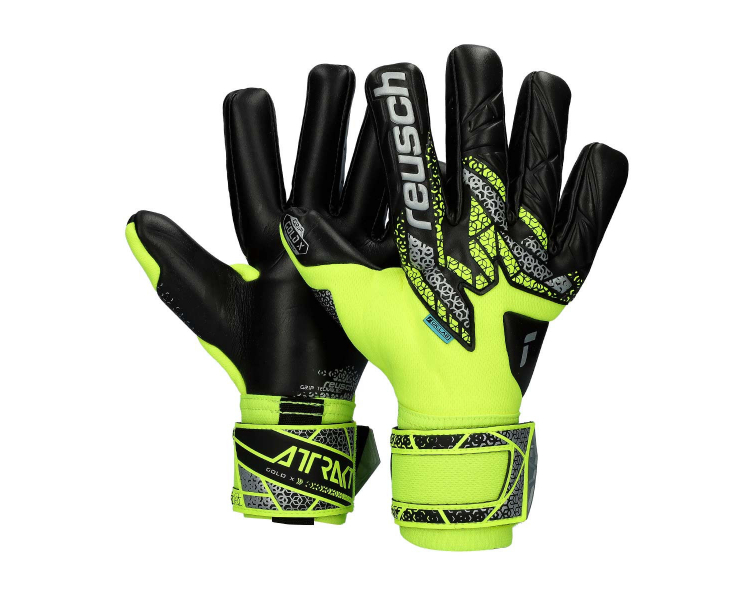 Guantes Reusch Attrakt Gold X Nc Safety yellow-Silver-Black ref. RE_5570955-2025
