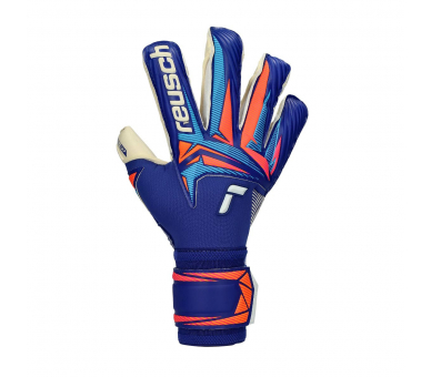 Guantes Reusch Attrakt Gold X Evolution sharp blue-white-shocking orange ref. RE_5670964-4126