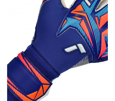 Guantes Reusch Attrakt Gold X Evolution sharp blue-white-shocking orange ref. RE_5670964-4126
