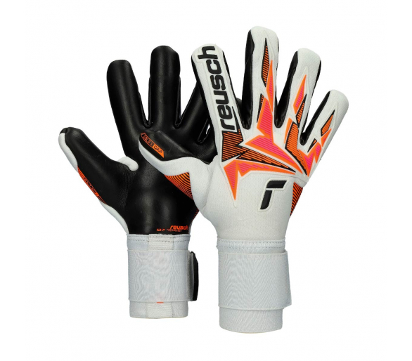 Guantes Reusch Attrakt Gold X sharp blue-white-shocking orange ref. RE_5670965-4126
