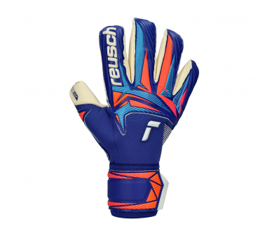 Guantes Reusch Attrakt Gold X sharp blue-white-shocking orange ref. RE_5670965-4126