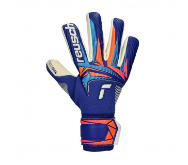 Guantes Reusch Attrakt Gold X sharp blue-white-shocking orange ref. RE_5670955-4126