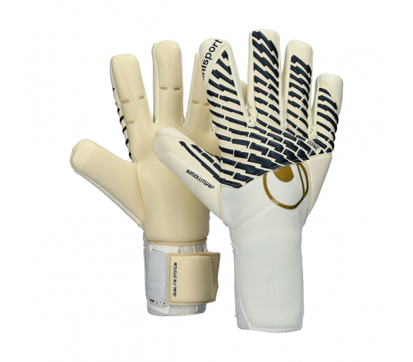 Guantes Uhlsport Fm Premium Edition Absolutgrip Hn White-Navy-Gold ref. UH_1011375021113